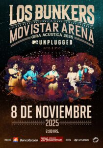 Los Bunkers llegan al Movistar Arena